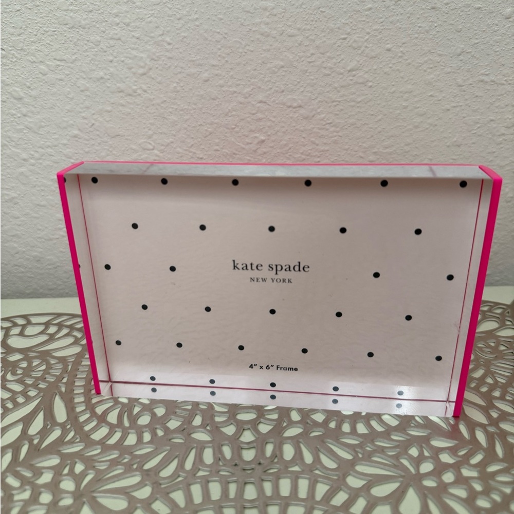 Kate Spade Shocking Pink Photo Frame